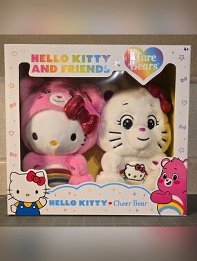 Hello Kitty & Care Bears Cheer Bear Plush Set